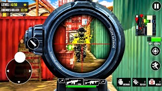 🔥 Sniper Attack Shooting Game 🎯 | Intense FPS Enemy Battle | Android Gameplay  screenshot 5