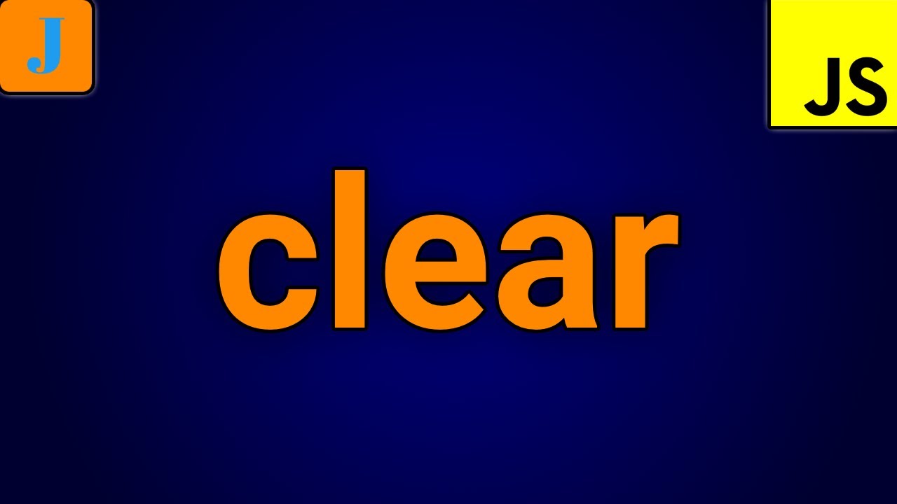 Javascript set clear youtube
