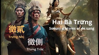 The Trưng sisters - Vietnamese resistance against the Han Empire (illustrated with AI)