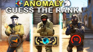 ANOMALY INSANELY DIFFICULT GUESS THE RANK CHALLENGE