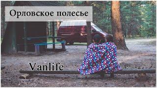 #Vanlife/СТАРТ проекта/путешествие по России/Орловское полесье