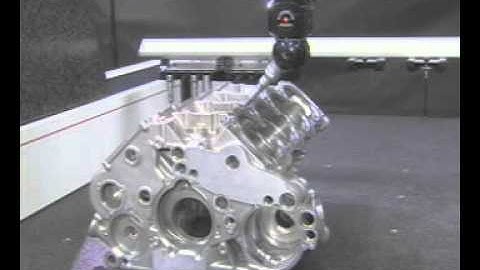 CMM using Renishaw PH10M and TP200