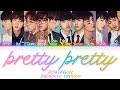 PENTAGON (PTG)- Pretty Pretty (Japanese Ver.) [日本語/歌詞 Kan|Rom|Eng Color Coded Lyrics]