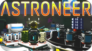 Astroneer Gameplay: SURVIVING AT THE CORE!! ▶RESEARCH 2.1 UPDATE◀ Let