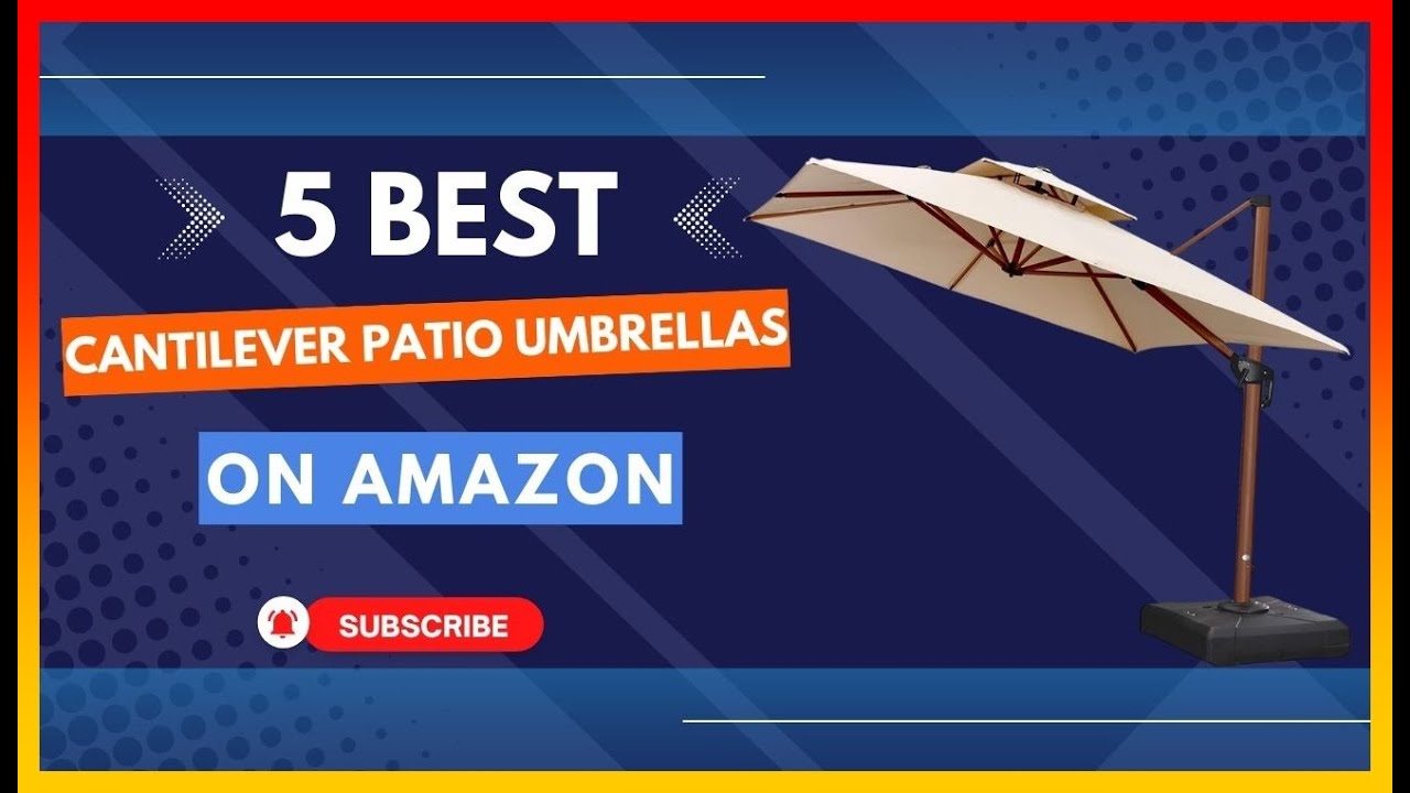 ️ Best Cantilever Patio Umbrellas on Amazon 💖 Top 5 Review Buying