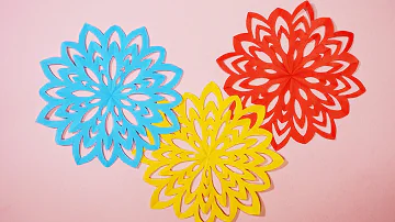 折り紙は那津切り方キレイ