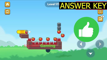 Hungry Worm - Greedy Worm LEVEL 177 - Gameplay Walkthrough Android IOS