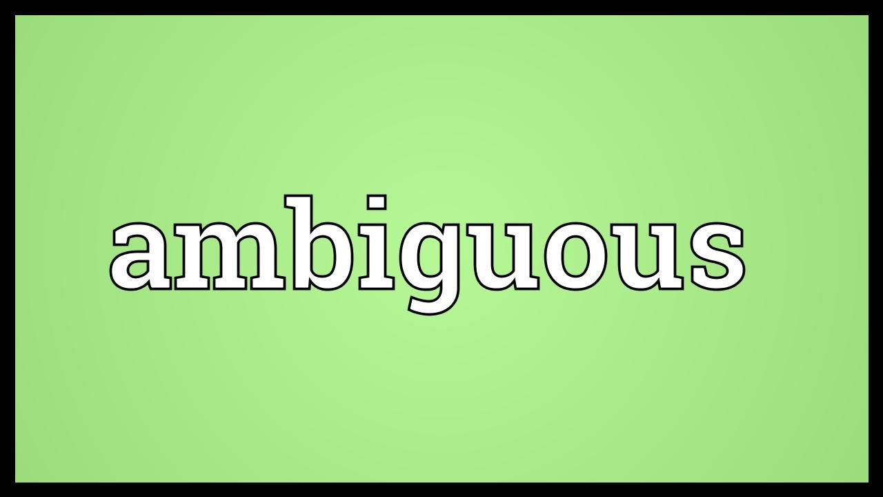 ambiguous-meaning-youtube
