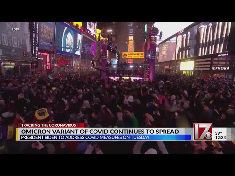 Omicron variant of COVID-19 continues to spread across US
