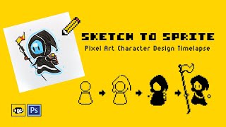 Pixel Art Sketch-to-Sprite | 