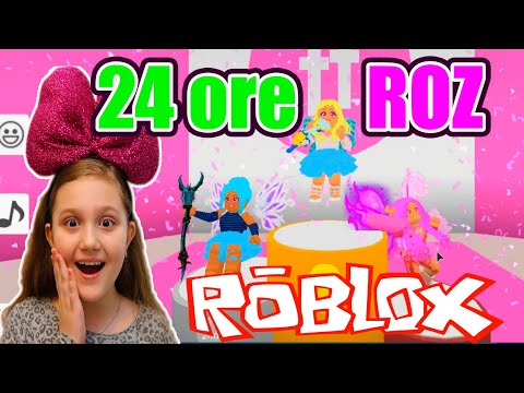 24 DE ORE DOAR IN CULOAREA ROZ! Roblox
