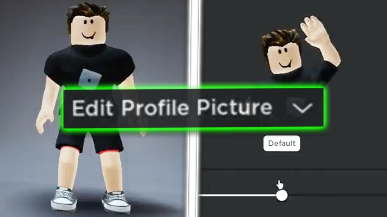 How to Change Profile Picture in Roblox?