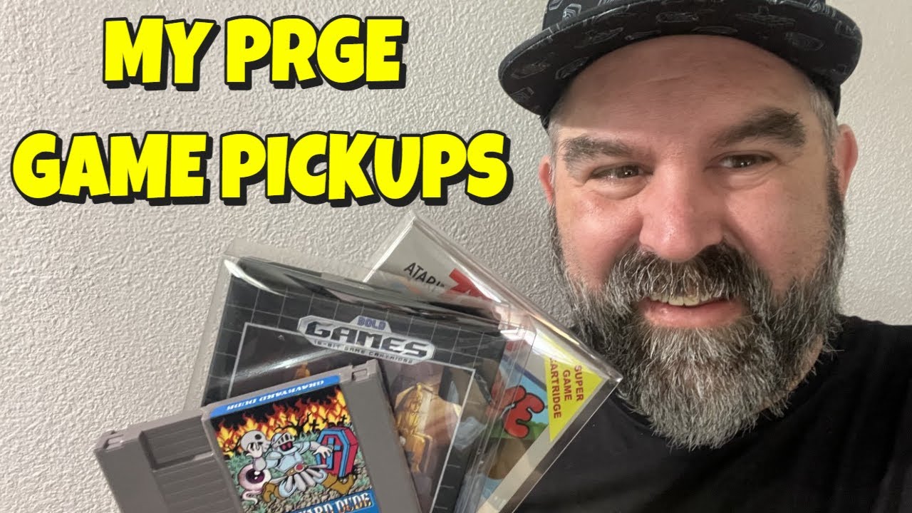My PRGE Game Pickups:  Homebrew, Oddball, Sega, & More!