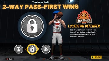 BEST 2 WAY PASS FIRST WING NBA 2K22 CURRENT GEN!
