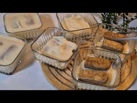 İFTARA BU TATLI ÇOK YAKIŞACAK💯 AZ MAZLEMELİ VE HAFİF 🖐️6 Kişilik Kupta Tiramisu Tarifi