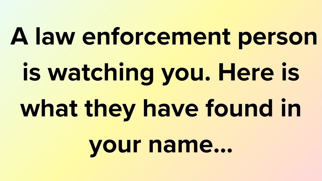 🙏✝️God Message Today || A law enforcement person is watching you... || God Say