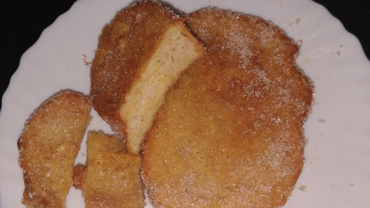 Torrijas sin leche
