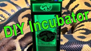 How to Build Your Own INCUBATOR!! (Ball Python Breeding)