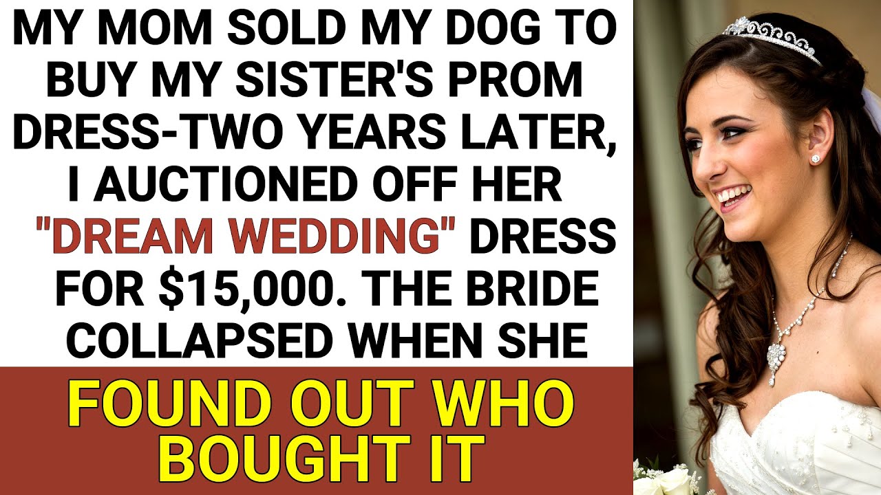 Моя мама продала мою собаку, чтобы купить платье на выпускной, поэтому я выкупила свадебное плать...