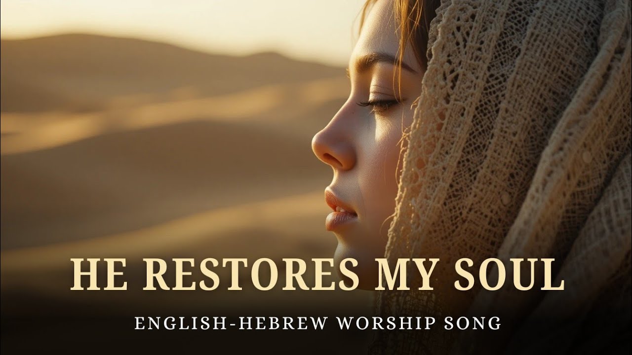 He Restores My Soul (Psalm 23:3) | Yeshovev nafshi | English Hebrew Messianic Worship Song 