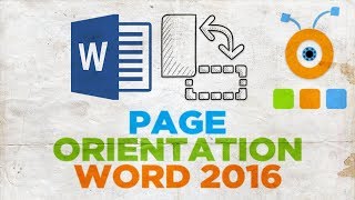 How to Change the Page Orientation in Word 2016 | How to Turn the Page in Word 2016