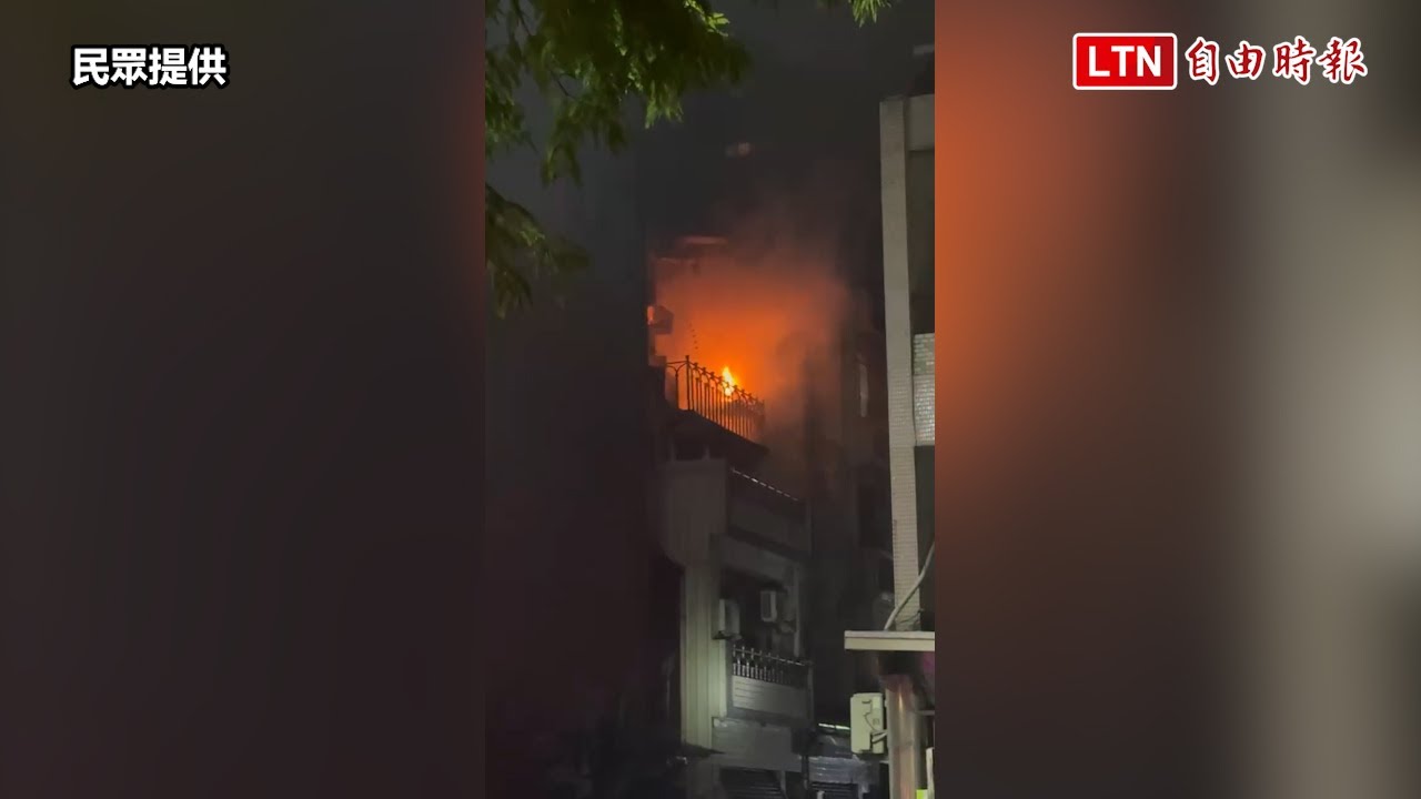 台中北屯住宅神明廳起火 幸無人受困受傷 台中北屯住宅神明廳起火 幸無人受困受傷