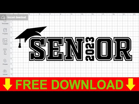 Senior 2023 Svg Free Cut Files for Silhouette Free Download