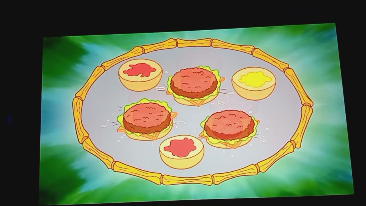 spongebob feed yeti Krab krabby patty.