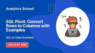 Pivot Data in SQL | Convert Rows into Columns