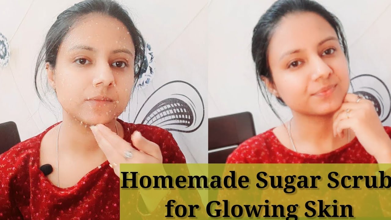DIY Honey Sugar Facial Scrub Remove Blackheads & Get Glowing