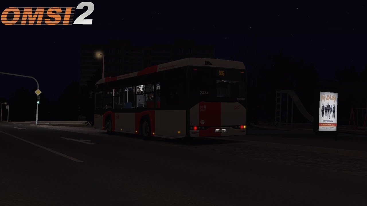 Omsi 2 #150; Dlouho jsme se neviděli, moje nejoblíbenější pražská úprava na noční lince 905