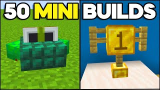 Minecraft: 50+ Mini Build Hacks \& Tricks!