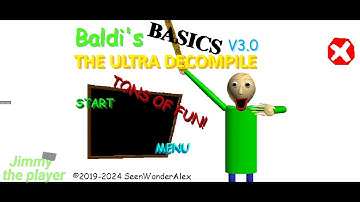 playing baldi