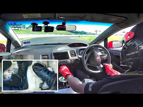 How To: Quick Upshift + Heel & Toe Footcam