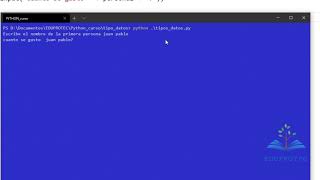 Tipos de datos en Python