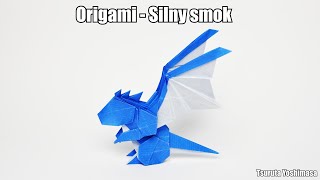 Origami   Silny smok
