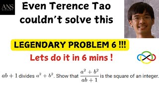TERENCE TAO COULDN'T SOLVE THIS!! - LEGENDARY PROBLEM 6 IMO 1988