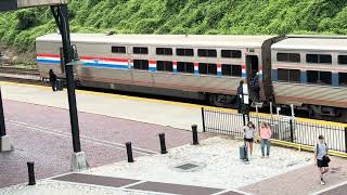 Amtrak 20, The Crescent, running 45 min late.