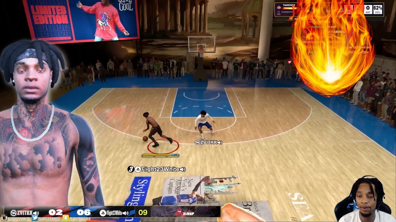 HOF couch potato angry @ Flight after finding out his girl cheated on a yacht... 2K25 1v1s!