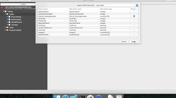 SQLPro CSV import example