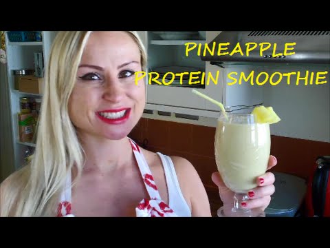 pineapple-protein-smoothie-fit-food