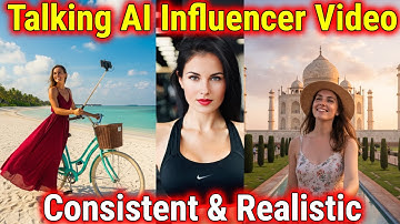 Create Free Realistic Talking AI Influencer Video🔥 | ChatGPT and Google Flow (Veo 3)