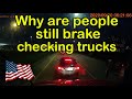 A Day in The Life of an American Truck Driver - Road Rage, Brake Check, Car Crash, Instant Karma USA