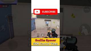 Part-1🔥GodLike Spower🥵S12K shotgun Control #bgmi #pubgmobile #godlike #spower