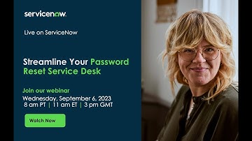 Streamline Your Password Reset Service Desk