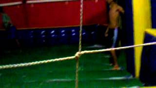 Futebol de sabão crazy boll. Igreja de cristo.