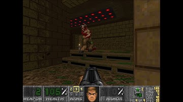 Doom 2 5 Rooms of Doom Level 3 UV Max with Complex Doom (Commentary)