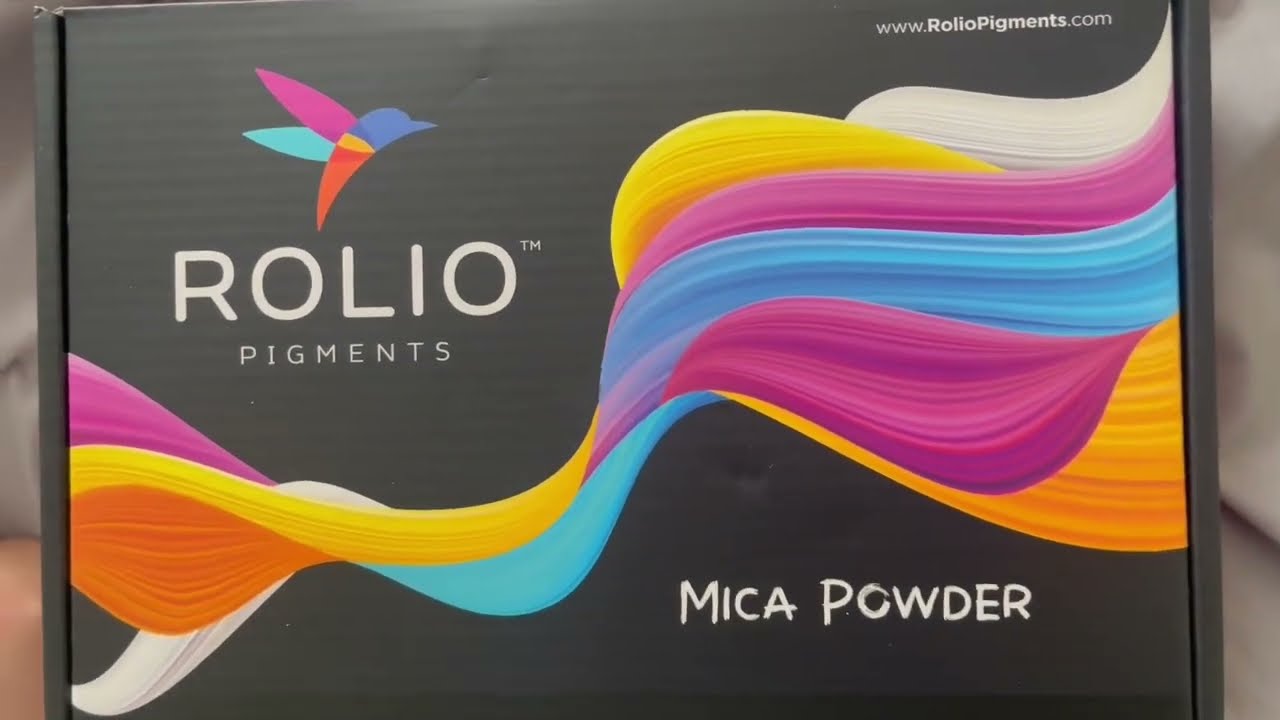Rolio Mica Powder Pearlescent Color Pigment Review 