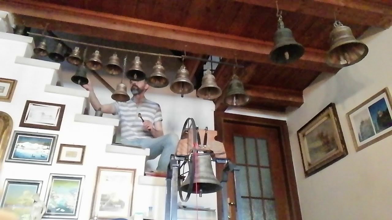 Concertino personale di 14 campane in DO5 + 8/32 e 5 semit.,Cavadini, Capanni, Selegari, Allanconi.