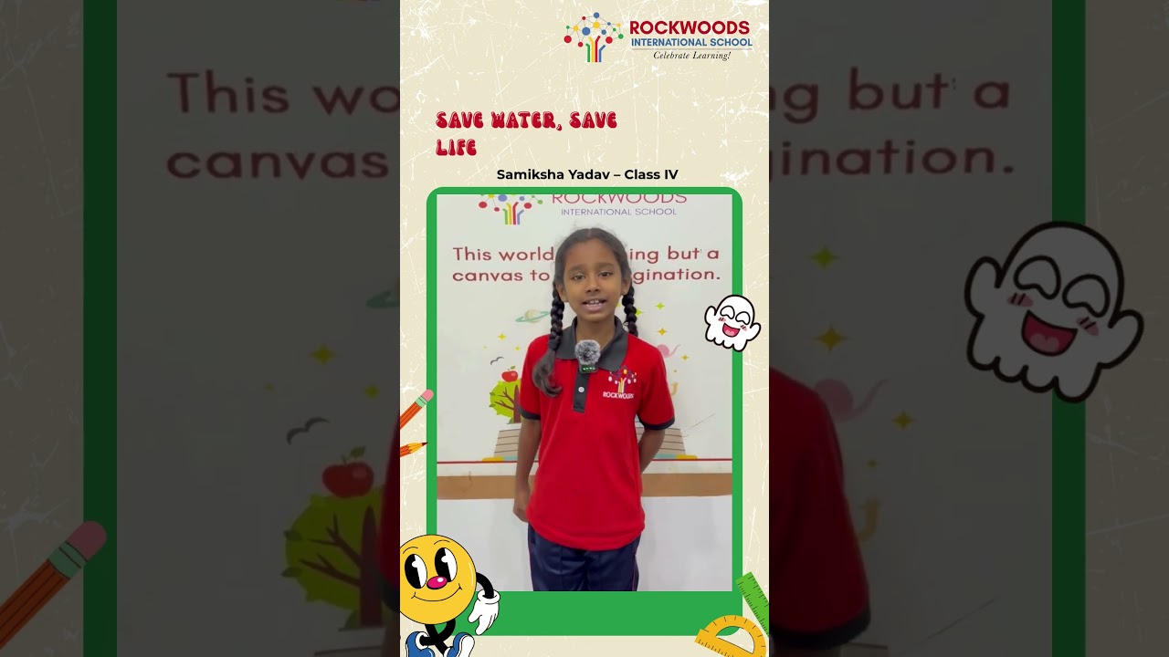 ROCKWOODS TALK - SAVE WATER, SAVE LIFE